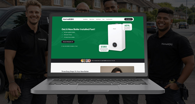 Boiler web design case study
