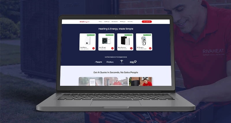 Riva Heat Website & Instant Quotes