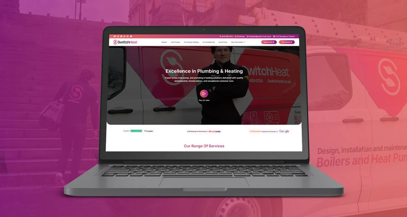 SwitchHeat Boiler Website Redesign