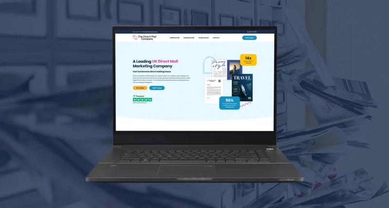 The Direct Mail Company Website Redesign